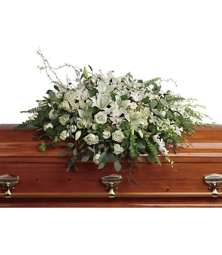 Grandest Glory Casket Spray from Richardson's Flowers in Medford, NJ